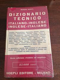 R. Denti. Dizionario tecnico inglese-italiano