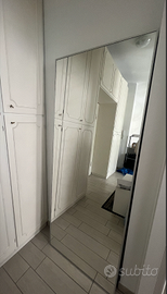 HOVET Specchio, alluminio, 78x196 cm