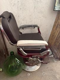 Poltrona barbiere vintage