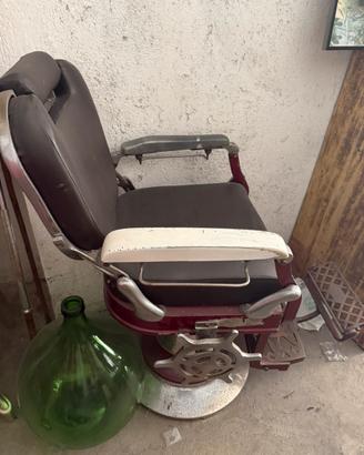 Poltrona barbiere vintage