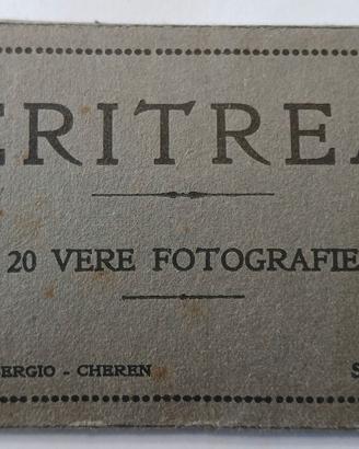 Libretto Fotografico "ERITREA" Epoca Coloniale '30