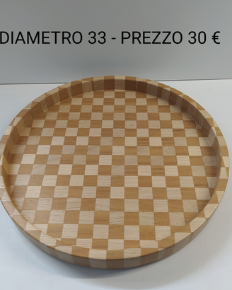 Vassoi Svuota Tasche, Centrotavola, Arredo Legno