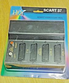 COMMUTATORE SWITCH VIDEO SCART 3in 1out SCART37 HQ