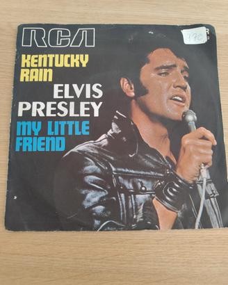 elvis presley 45 giri rca italiana Kentucky rain 
