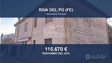 Immobile in asta di 253 m² a Riva del Po