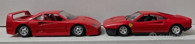 Modellini Ferrari F40 e GTO