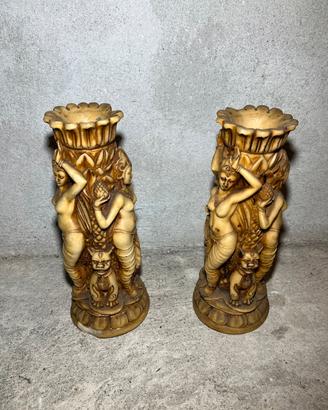 Vaso Portacandela figure mitologiche