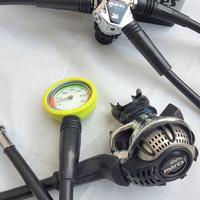 Erogatore Mares MR22 Abyss + manometro