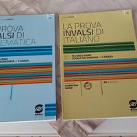2 Libri prove invalsi di italiano e matematica 