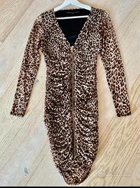 Abito Leopardato GUESS con Cerniera 🐆