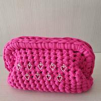 Clutch bag rosa