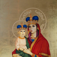 Quadro icona "MADONNA DELLA SALUTE"