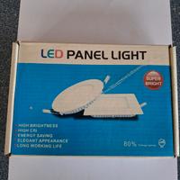 4 Faretti Tondo Led da incasso 105mm INT 120mm EXT