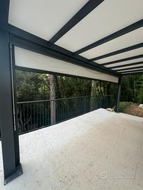 TENDA DA SOLE A CADUTA PRATIC PVC BIANCO