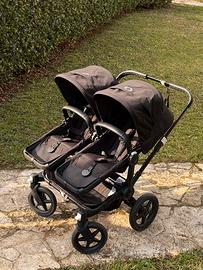 Bugaboo Donkey 3 Duo Fratellare - Total Black