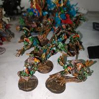 Miniature Stampate tipo Warhammer skaven lizard ch