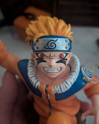 Naruto resin statue Naruto vs haku
