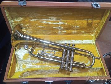 Tromba parrot anni 80 completo di custodia rigida