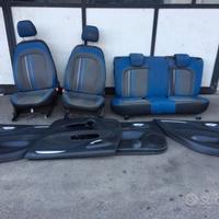 Sedili Fiat Grande Punto 2012 5 porte grigio/blu