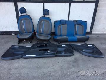 Sedili Fiat Grande Punto 2012 5 porte grigio/blu