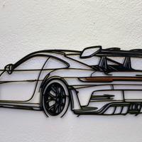 arte murale porsche