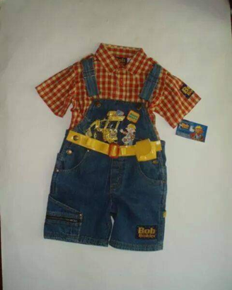Costume carnevale Bob the Builder