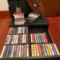 Audiocassette originali, da registrare e scatole