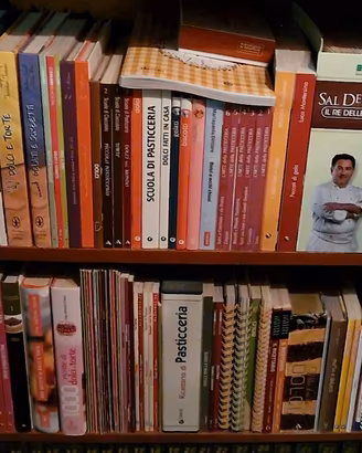 libri vari di pasticceria 