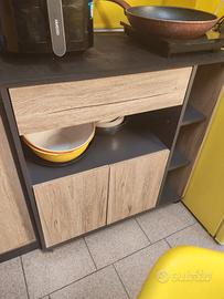 Mobile basso cucina Homcom