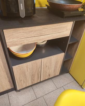 Mobile basso cucina Homcom