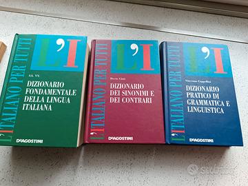 DeAgostini L'italiano per tutti 3 vocabolari