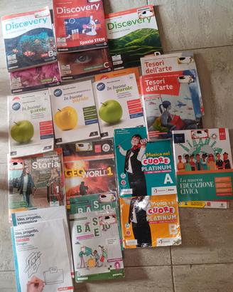libri scolastici  medie