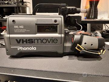 Phonola vhs cinepresa vintage perfetta