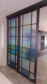 parete divisoria artistica scorrevole