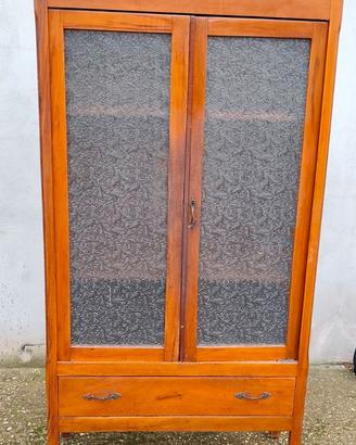 Antica vetrina credenza dispensa liberty