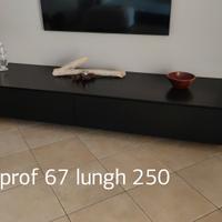 Mobile sala salotto lunghezza 2,50 mt