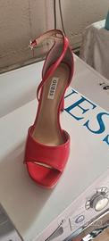 sandali in vernice rossi