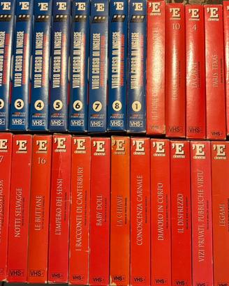 Videocassette storiche da collezione