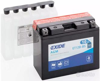 BATTERIA MOTO - ACCUMULATORE moto Exide ET12B-BS