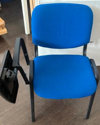 Sedie con scrittoio per ufficio o corsi