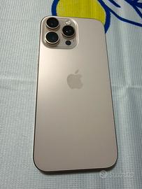 Iphone 16 pro max, 256 gb colore sabbia
