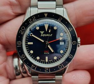 Squale Vintage 39 gmt blu