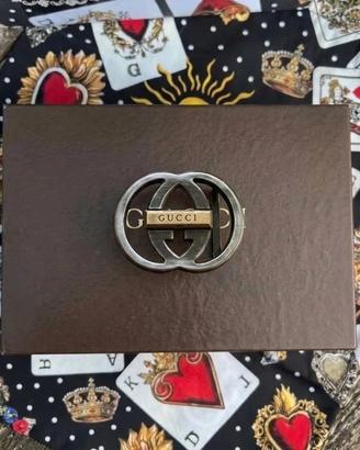 Fibbia vintage Gucci originale – solo fibbia
