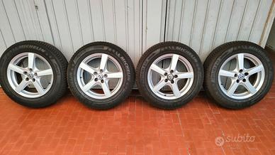 set invernale cerchi in lega + gomme Michelin