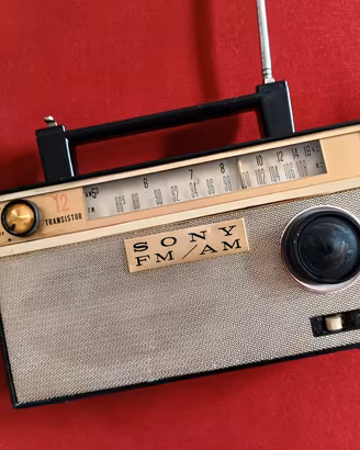 Radio Sony FM/AM 12 Transistor da riparare