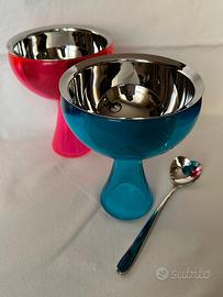 ALESSI Coppe BIG LOVE per gelato o macedonia