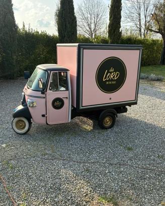 Ape 400 streetfood+carrello per trasporto