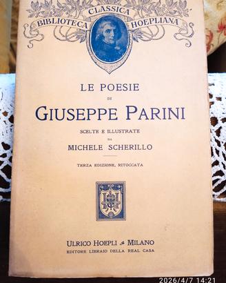 Le poesie di Giuseppe Parini ed. 1913