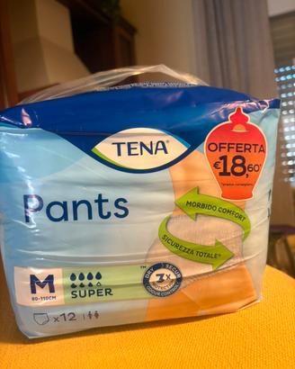 TENA Pants Super Tg M pezzi 12