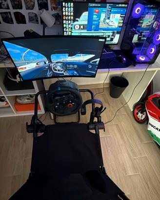 logitech g29 + pedaliera + cambio + GT LITE